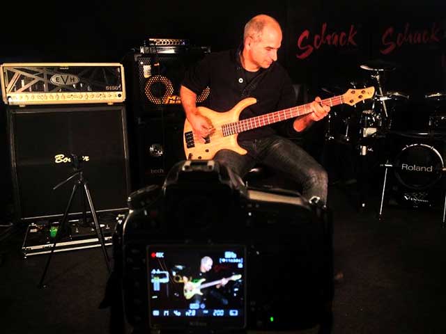 Schack Guitars Groove Session video